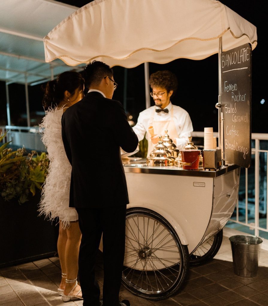 Gelato bar at Harbour Room