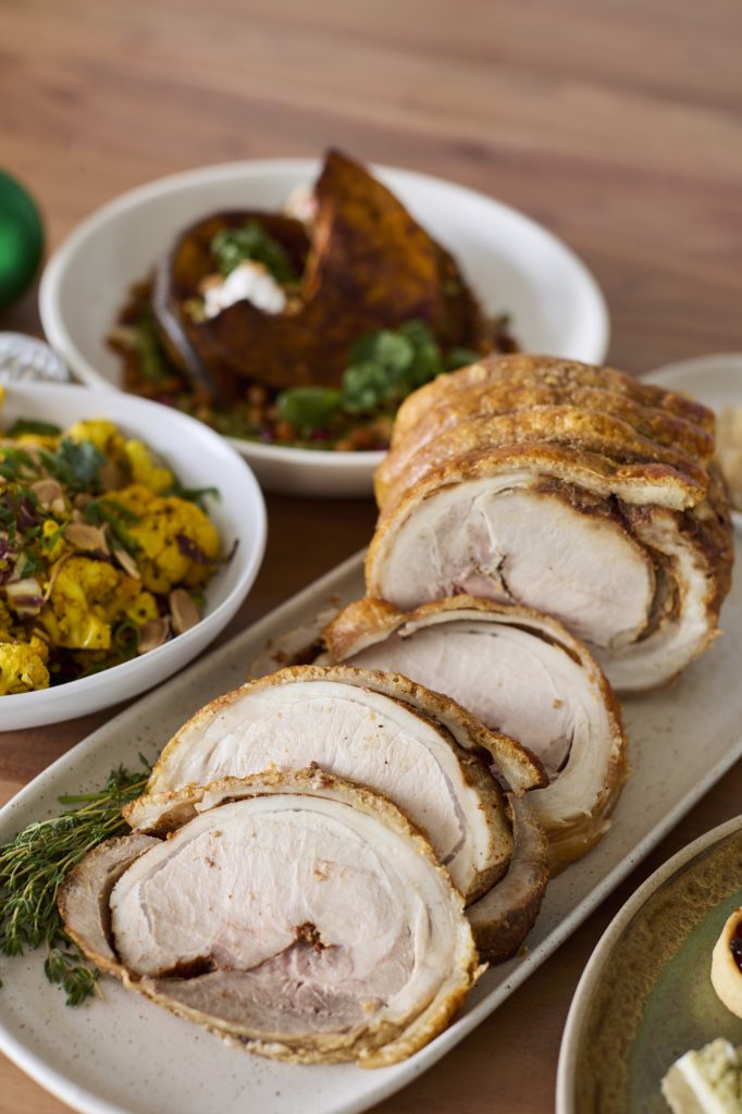 Christmas Menu Porchetta